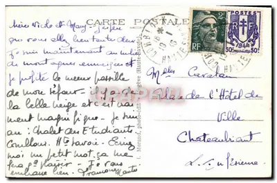 Lacet de Combloux i Mont-Blanc — Haute-Savoie, Trasa Sallanches-Megève — n° 565 — Rewers