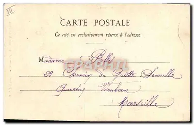 Toulon — Désarmement de la baleinière à bord du « Couronne » — Cliché Giraud n°149 — Verso
