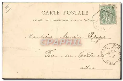 Nos Haubans — Montez... — A. Bougault, editor fotográfico, Toulon-sur-Mer, n° 538 — Verso