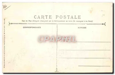Catástrofe do encouraçado LIBERTÉ — 25 de Setembro de 1911 — Établissements Wittez & Cie, Toulon — Verso
