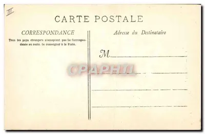 Mouillez — Vue de la proue d'un navire — A. Bougault, n° 613 — Verso