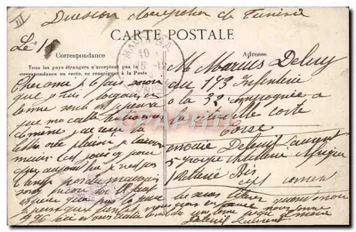 Canot d'un navire de guerre à l'aviron — Ligue Maritime Française, série 39, Bard des Capucines — Verso