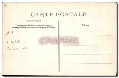 Bathiat sobre "Hanriot" — aviador e avião — editor ELD, n° 228 — Verso
