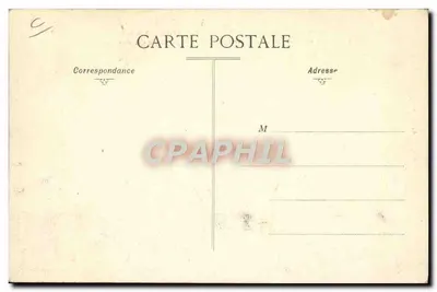 Gent — H. Farman acima de uma linha de balões — fotografia M. Rol & Cie, Paris — Verso