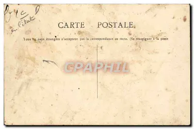 Aviateur dans un biplan — Souvenir des Fêtes d'Aviation à Chalon — Cliché A. Chandigux, Chalon — Verso