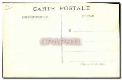 Os Pioneiros do Ar — O Avião Blériot em voo — C.M. n°24 — Verso