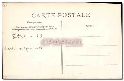 Têtard sobre biplano "Sommer" — modelo depositado — H.T.D. — Verso