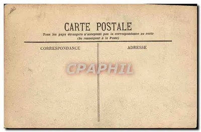 Capitão Burgeat apelido de Chauveau — Monoplano Antoinette com asas dobráveis — F.F. Paris — Verso