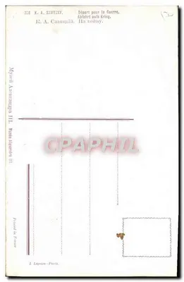 Départ pour la Guerre — K. A. Savitzky — Musée Alexandre III — Verso