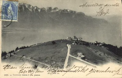 Caux e Lago Léman — Hotel Grandbrassil — Charnaux Frères & Cie, Genebra