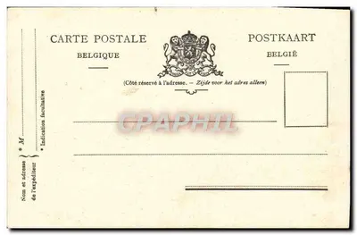 Brussel — Het Paleis van Justitie — M. Marcovici, Ed. Brussel — Achterkant