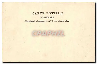 Bruxelles — Katedra Świętej Guduli — L. L. Brux. n° 25 — Rewers