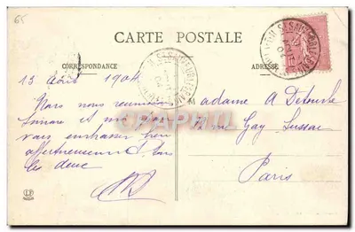 Gorges de San Sauveur - Puente Napoleón — Las Altas Pirineos — editor A. Prantou — Reverso