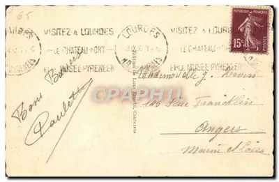 Strada da Pierrefitte a Cauterets - Il Limâçon — Verso