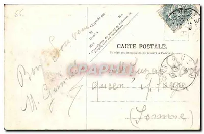 Lourdes — Wielki Jer, widok z drogi — V. P. Paris, Nr 10. — Rewers
