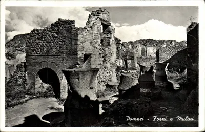 Pompei - Forni e Mulini — éditeur Bromoroto, n° 129