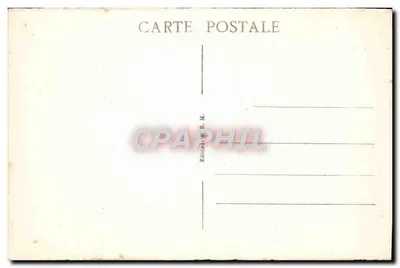 METZ - Porta Serpenoise — widok łuku z centralnym pomnikiem — wydawnictwo B. M. — Rewers