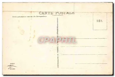 Mont-Sté-Opile (alt. 763m) — widok z Muru Pajen i Klasztoru — wydawca Narouze — Rewers