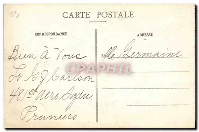 Vichy — Fachada do Casino — 616 — Verso