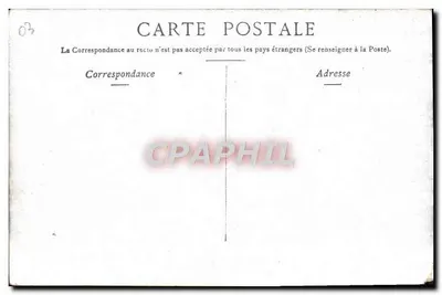 Vichy — Hospital Militar — Starker & Cie, Paris — Verso