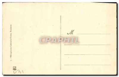 Toulouse - Il Capitolo - Cortile di Enrico IV (inizio del XVII secolo) - Héliogravure Labouche Frères, n°27 — Verso