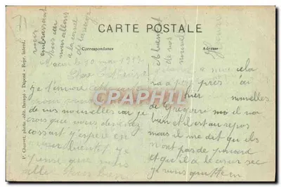 Algemene uitzicht van MACON — MATISCO, hoofdstad van Saône-et-Loire — P. Charvet, foto-uitgever Duvayé — Achterkant