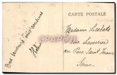 Limoges — Liceum Gay-Lussac — wydawca nieznany, nr 19 — Rewers