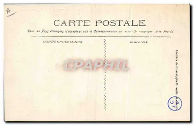 Catástrofe do "Iéna" — Croqui feito às 2 horas e 10 minutos no momento em que ocorria a explosão das soutes traseiras do "Iéna" lançado no tanque N° 2 de Minassess — Ateliers de Phototypie & end. Madeleine — Verso