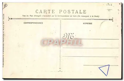 Pogrzeb ofiar wybuchu pancernika LIBERTE — Arsenale Ziemi — Admirałowie śledzą Prezydenta Republiki — Rewers