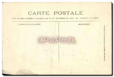 Catástrofe do "Iéna" — Após a explosão do "Iéna" Transporte dos primeiros feridos — Atelier de Phototype Guanne, Marselha — Verso