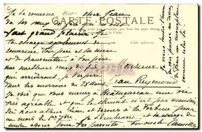 Monoplan Blériot — Travessia Calais-Douvres em 26 min. — Editor não identificado, número de série não visível — Verso