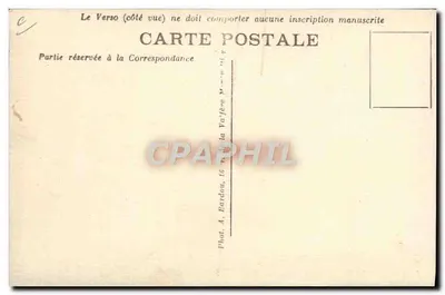Avión Le JABIRU FARMAN Bi-Motor 24 — serie 1 — editor A. Bardou, 16, rue de la Valette — Reverso