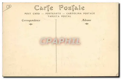 Aeroplano BLÉRIOT (Monoplan) — A Conquista do Ar — Cliché Branger — Verso