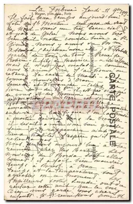Aeroplano De Rue — Fratelli Voisin — n°1158 — Verso
