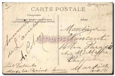 Grande Semaine d'Aviation de Champagne — Paulhan sobre biplano Voisin virando alrededor de un pilón — Editor E.D. — Reverso