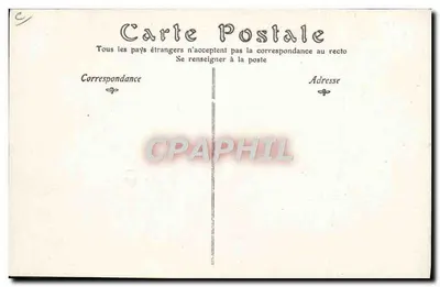 De eerste vlucht met een vliegtuig — H. Farman van Châlons naar Reims — ND Phot. — Achterkant