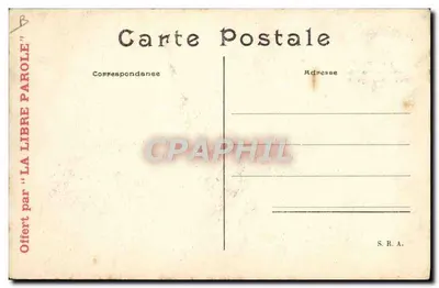 Farman voa com dois passageiros — série 52 — editor S.R.A. — Verso