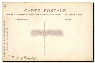 Morane sobre o novo Blériot de dois lugares — n°75 — Verso