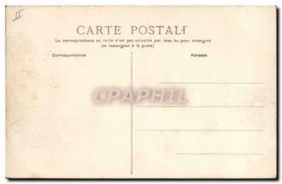 Paris — A Grande Roda (XIVe arrondissement) — Passagem do Conde de Lambert em biplano Wright 28 H.P. na Torre Eiffel em 18 de outubro de 1909, ida e volta — Verso