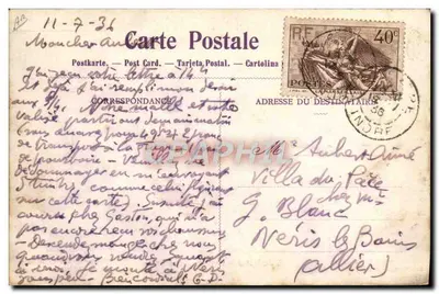 Dobre dziewczyno — pomocne obrazy Delmasa — wydawnictwo G. Delmas, 10, rue St-Christoly, Bordeaux — Rewers