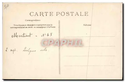 Martinet sobre Biplano H. Farman — Modelo depositado — E.D. n°216 — Verso