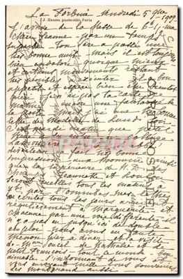 Biplano COCKBURN en vuelo — Construido por H. Farman — J. H. editor — Reverso