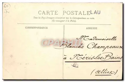 PierreFonds — Le Château — L'Étang et la Gare — LL. — Verso