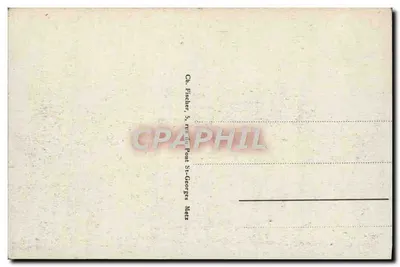 Metz — Teatr Miejski — Wydawca nieznany, numer serii 134 — Rewers