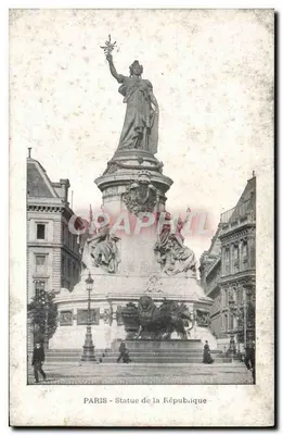 PARIS - Statue de la République — éditeur non visible