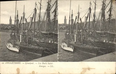 Liverpool — Les Docks Saint-Georges — LL.