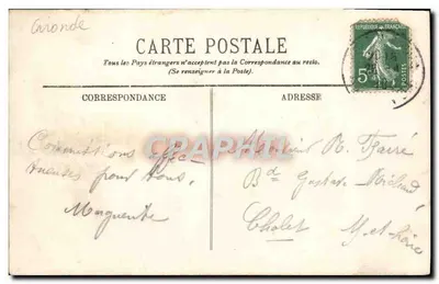 Arcachon — De Nieuwe Kade en de Strand — LL. n°17 — Achterkant
