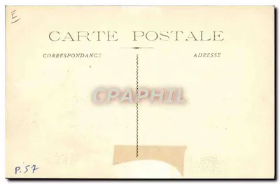 Aviação de Marselha — Fischer aterrissando após sua cruzeiro — Photo-Ateliers Baudoin Marselha — Verso