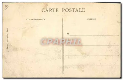 El Monoplan Blériot (Tipo XI, 2 bis), pilotado por M. Aubrus — J. Hauser, fot. edit., París — Reverso