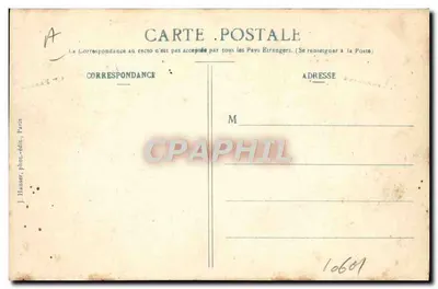 Avião do Capitão Ferber n° IX — Riplan de bambu, motor Antoinette — J. Hauser, Paris — Verso